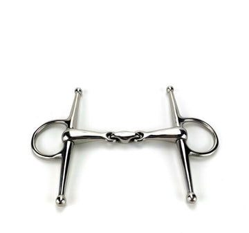 Centaur Full Cheek Double Jointed Snaffle with Lozenge